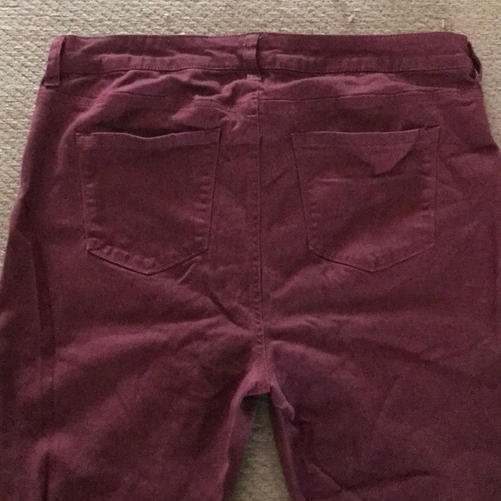 Red Skinny Jeans
